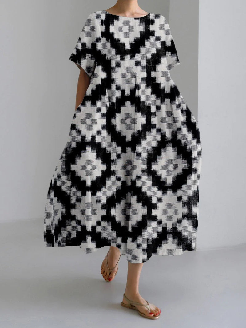 Sophisticated Women's Fashion Craft Dress