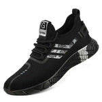 Air Mesh Steel Toe Shoes with ergonomic fit