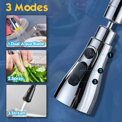 STOMART.CO.UK Universal Pressurized Faucet Sprayer Kitchen Free Text