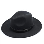 Women's Wide Brim Fedora Hat