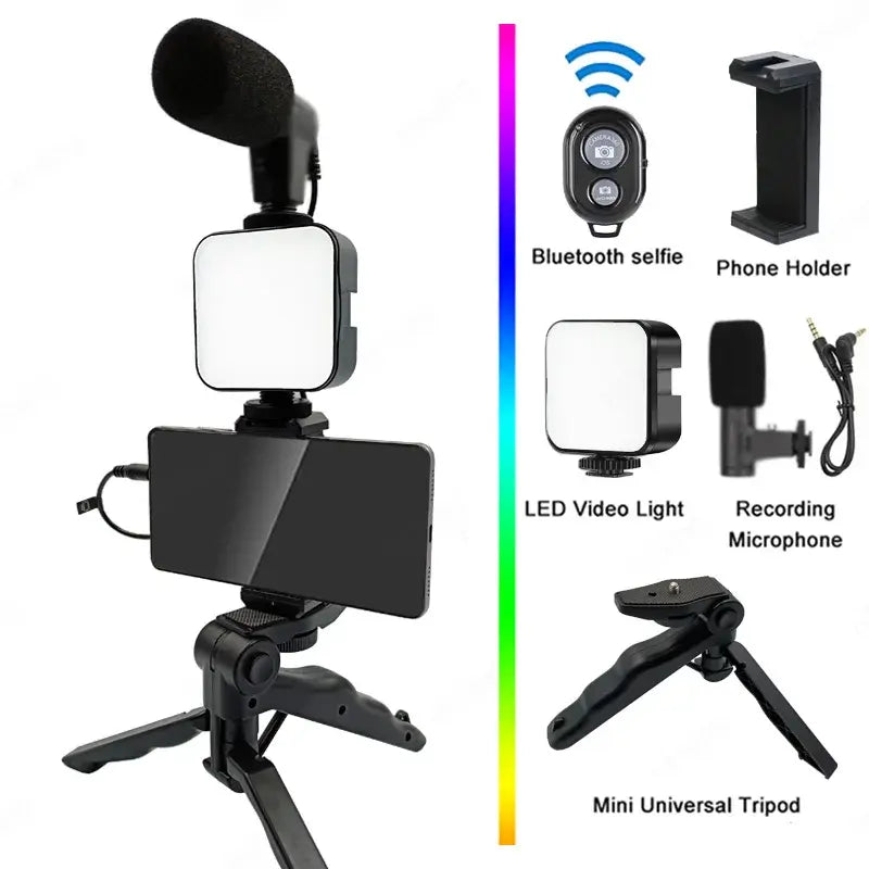 Portable Smartphone Video Recording Kit