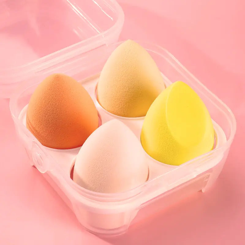 Versatile 4pcs Makeup Sponge Kit