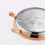 RT Luxury Leather Gear Strap Wristwatch