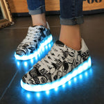 Glowing Sneakers