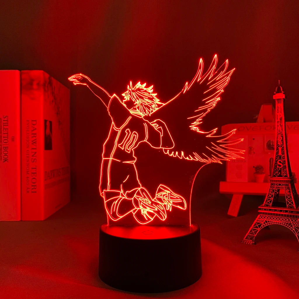 Manga Haikyuu Room Decor 3d Lamp