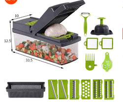 STOMART.CO.UK Multifunctional Vegetable Chopper  Free Text