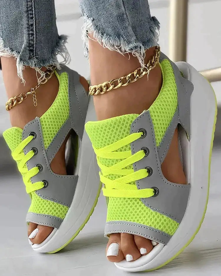 Summer Open Toe Sneakers