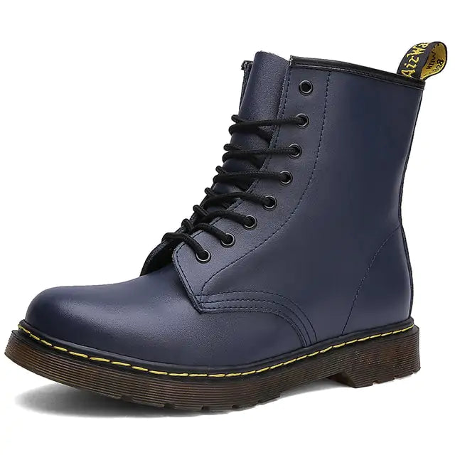 Versatile Unisex Leather Boots