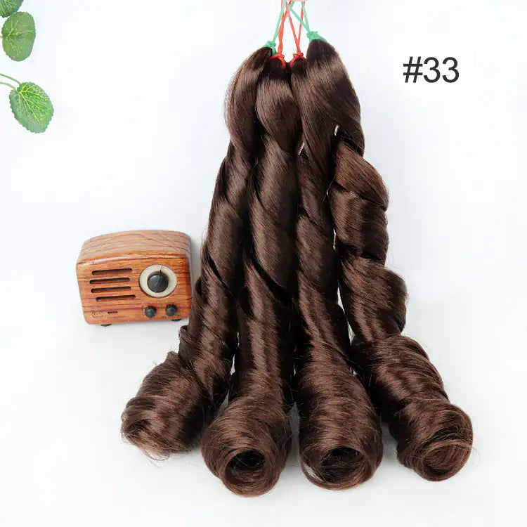 Spiral Curl Synthetic Hair Braids