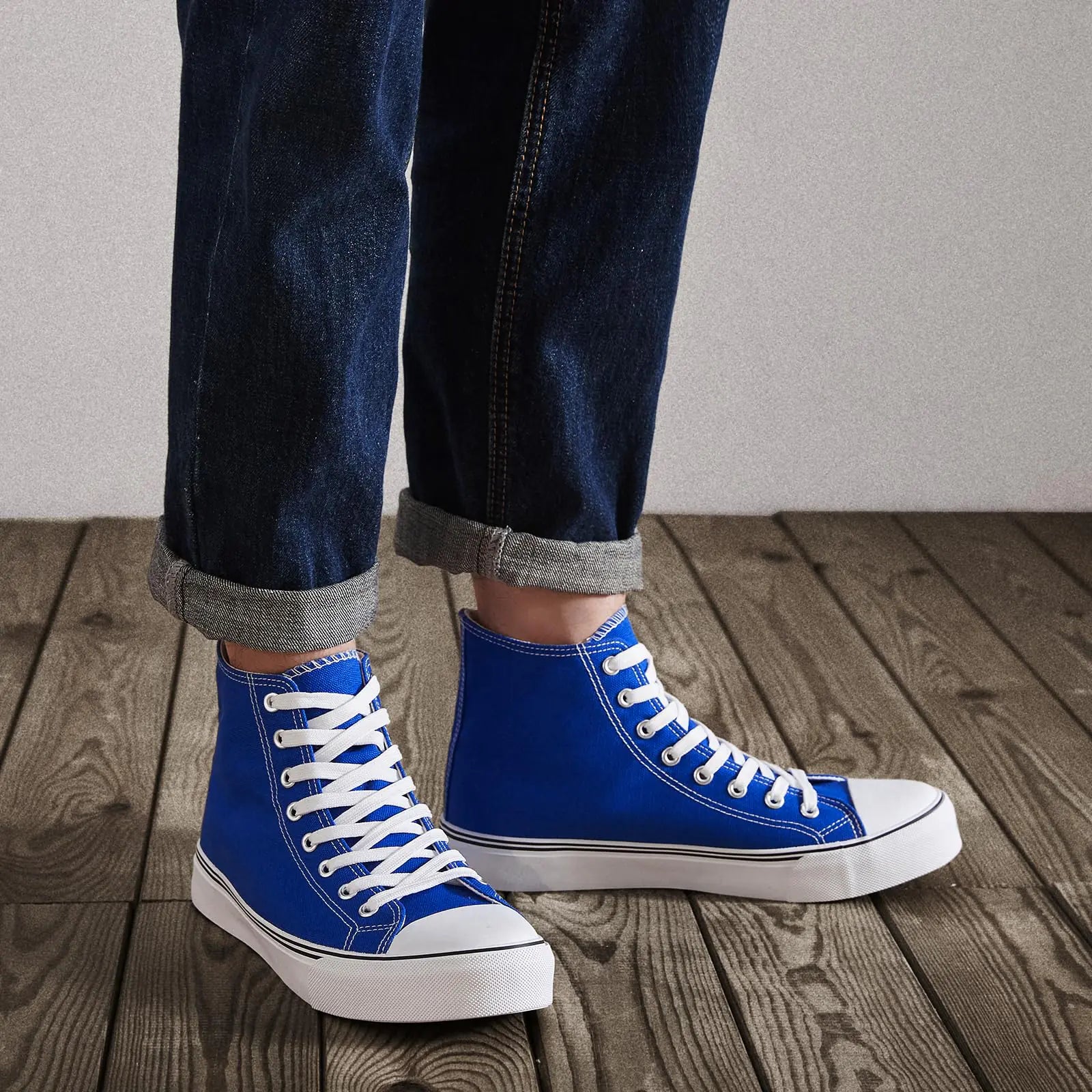 High Top Classic Canvas Sneakers