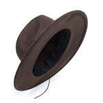 Women's Wide Brim Fedora Hat