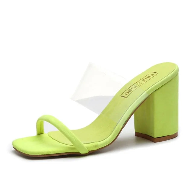 Women’s Transparent PVC Sandals