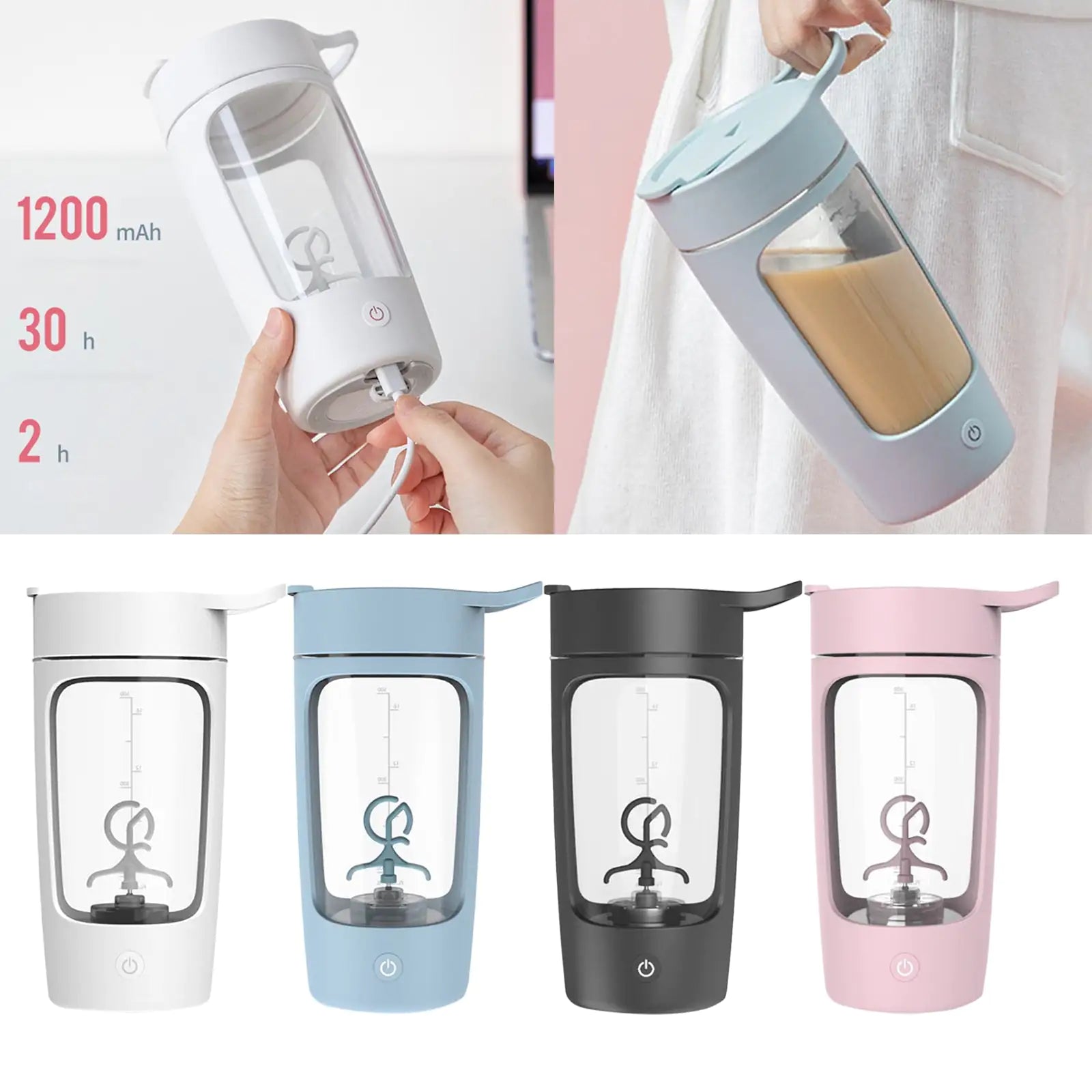 Protein Drinks Rechargeable Shaker