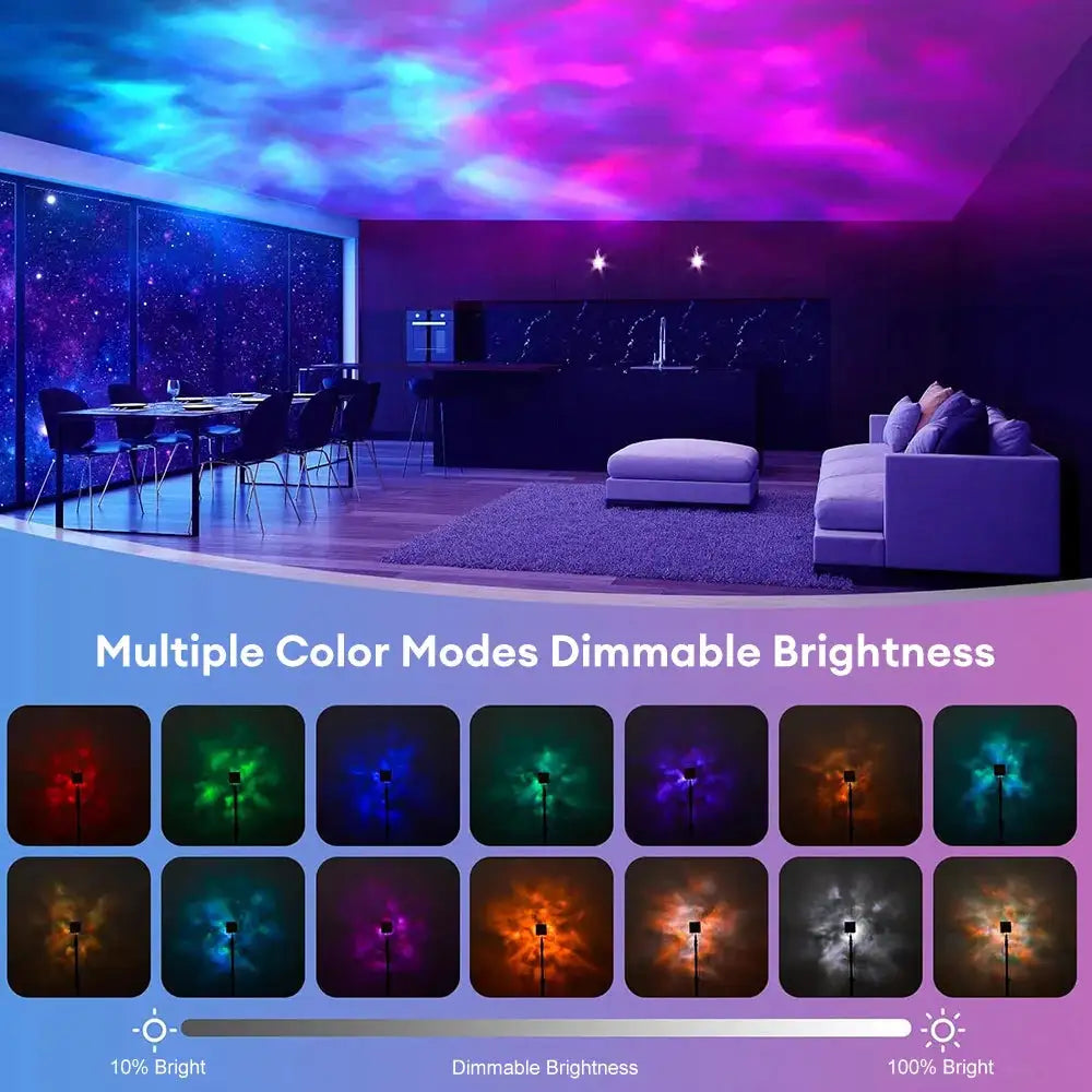 Nordic Glimmer Northern Lights Lamp