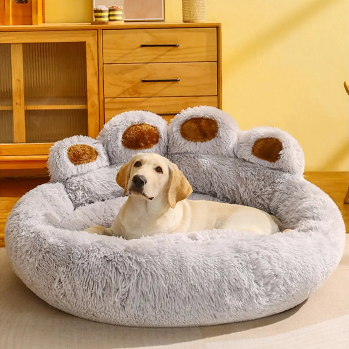 Pet Dog Plush Comfort Sofa Bed