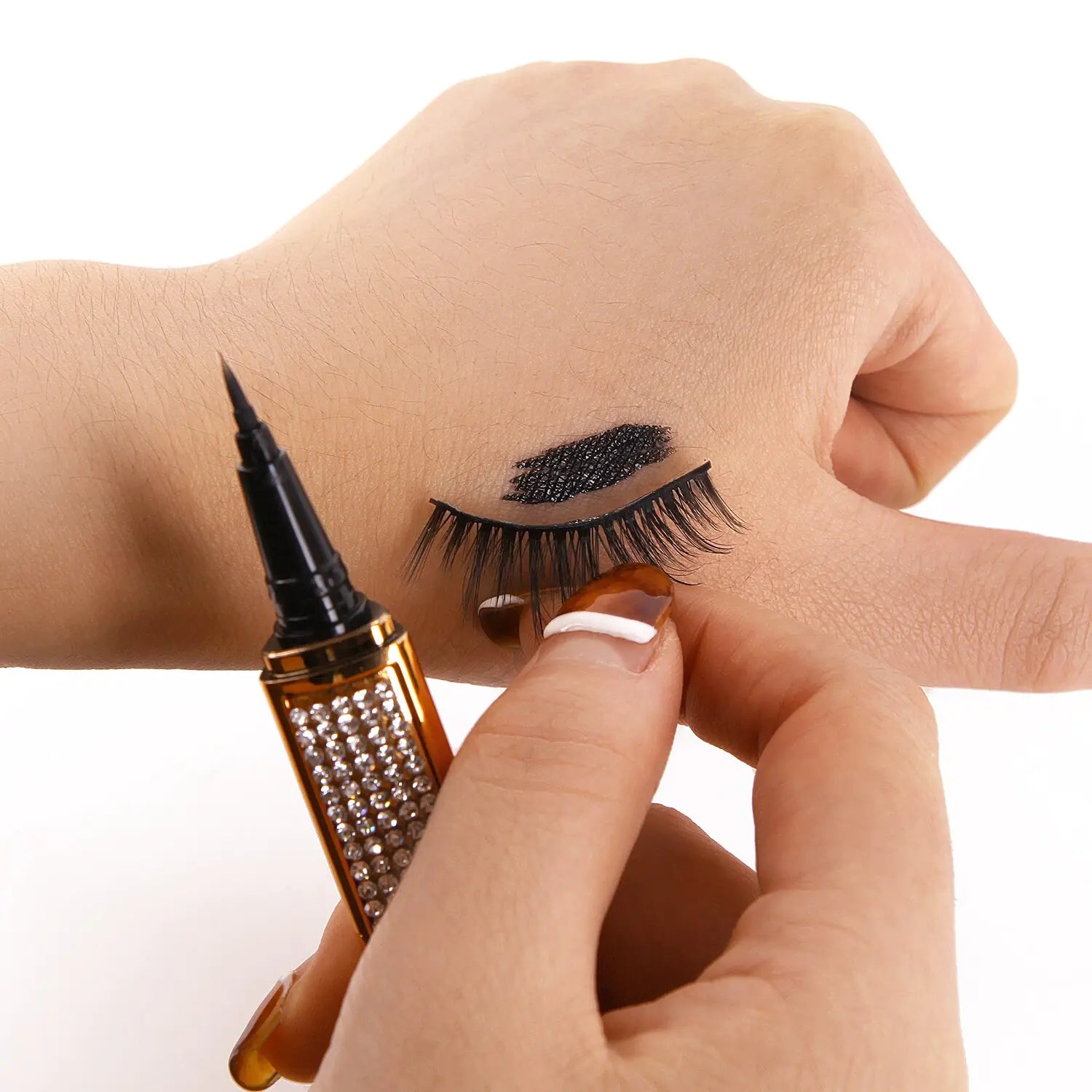 Self-Adhesive Liquid Eyeliner Pencil