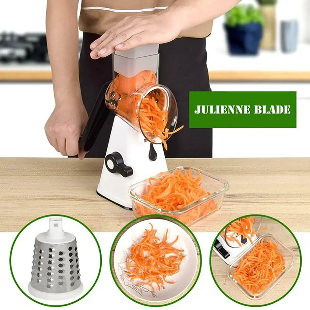 STOMART.CO.UK Ultimate Vegetable Cutter & Mini Grinder Combo Kitchen Free Text