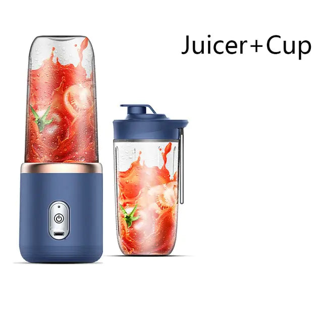 STOMART.CO.UK Portable Juicer Cup Juicer Fruit Kitchen Free Text