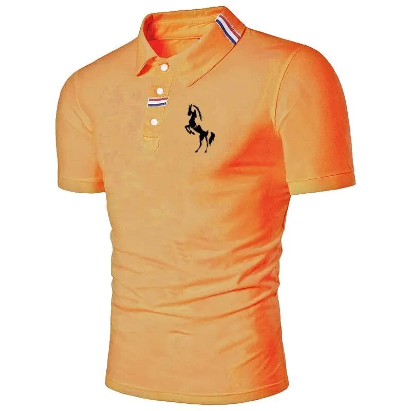 Comfort-Fit Men's Short Sleeve Polo