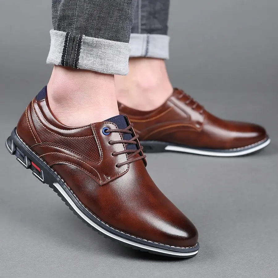 Men's Business Brand Leather Shoes