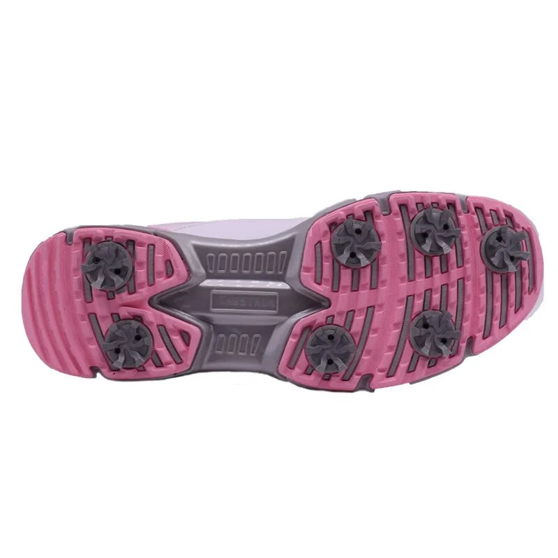 Women's Waterproof Spikes Golf Sneakers