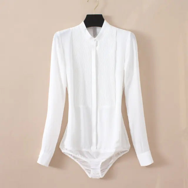 Chiffon Blouse Bodysuit