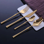 Istanbul Luxury Gold Cutlery Set