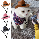 Pets Star Cowboy Cat Dog Hat