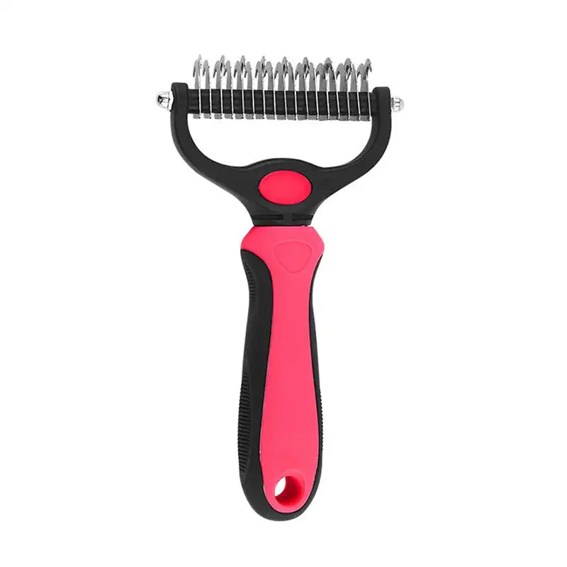 Dog grooming tool for shedding