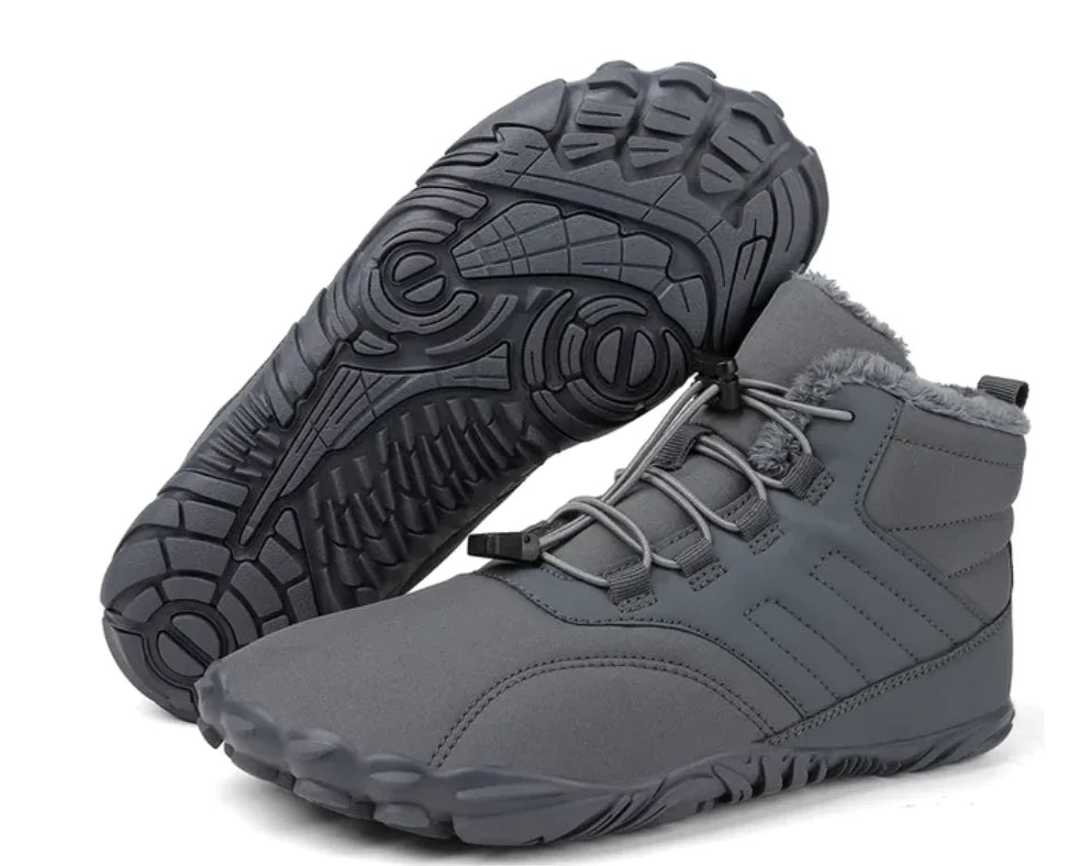 Non-slip winter barefoot shoes