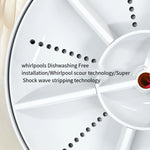 USB Wireless Portable Mini Dishwasher
