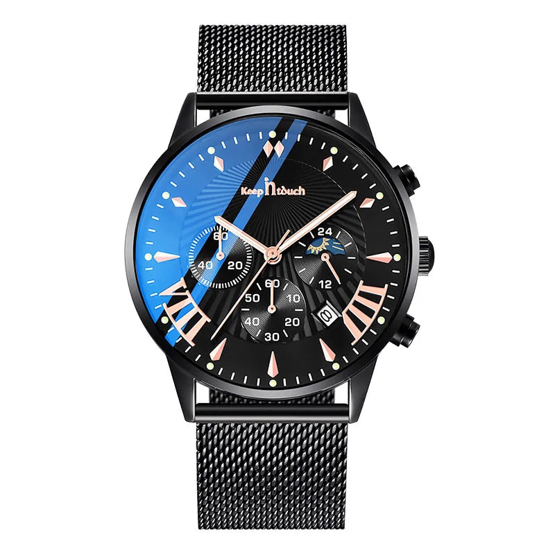 STOMART.CO.UK KEEP IN TOUCH Mens Watch fashion watch men's watch stylish watch watch Free Text