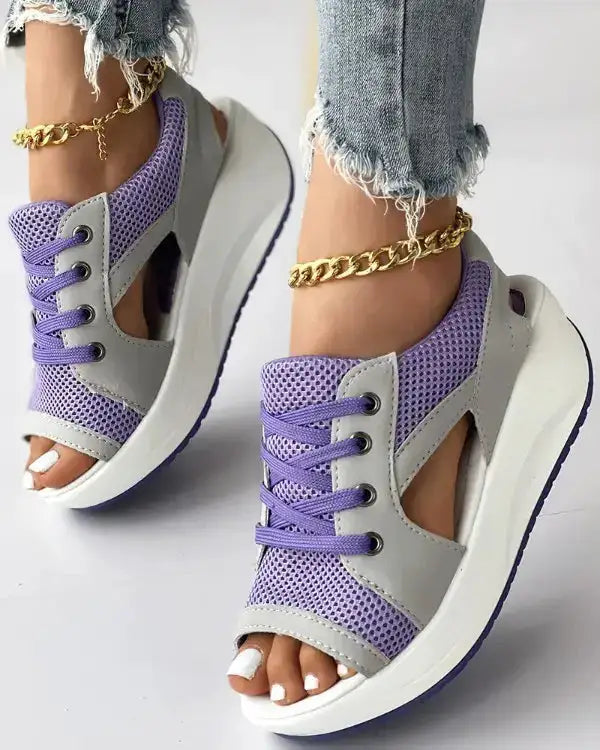 Summer Open Toe Sneakers