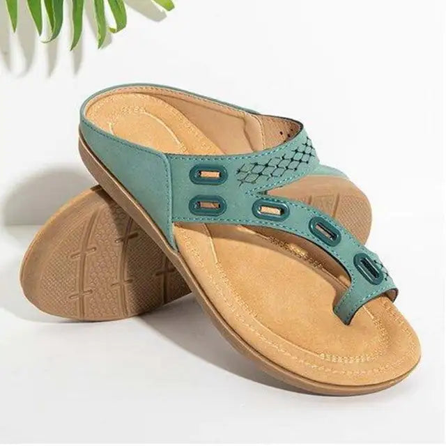 Mens Leather Slippers