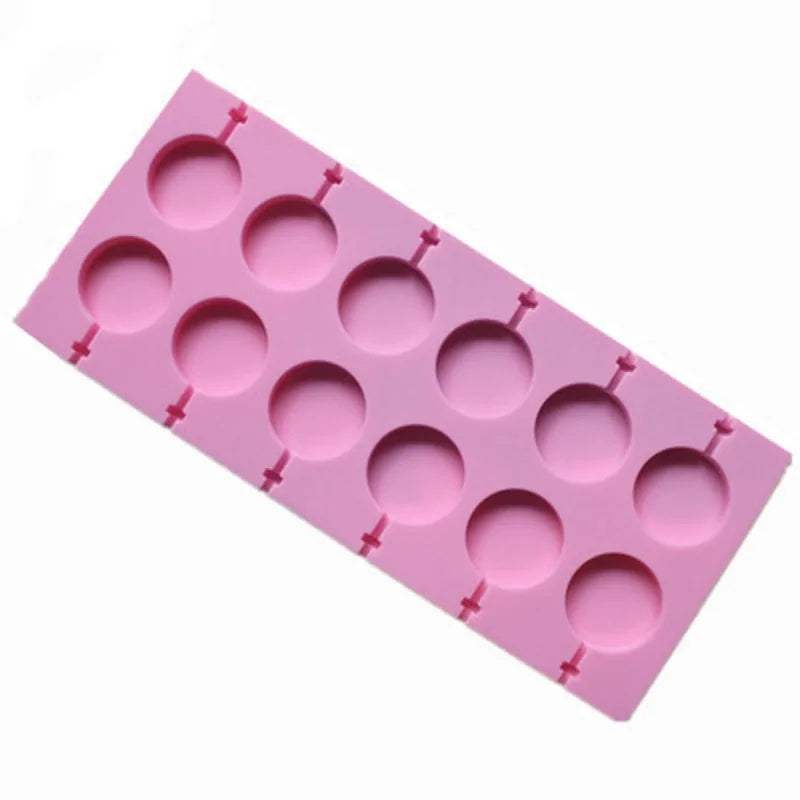 Silicone Lollipop Chocolate Candy Molds