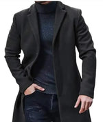Thickened Tweed Jacket for Men