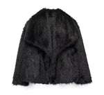 Thicken Lapel Plush Coat