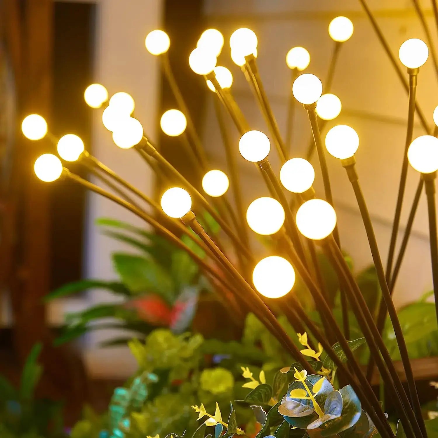 Solar Powered Garden LED Firefly Lights