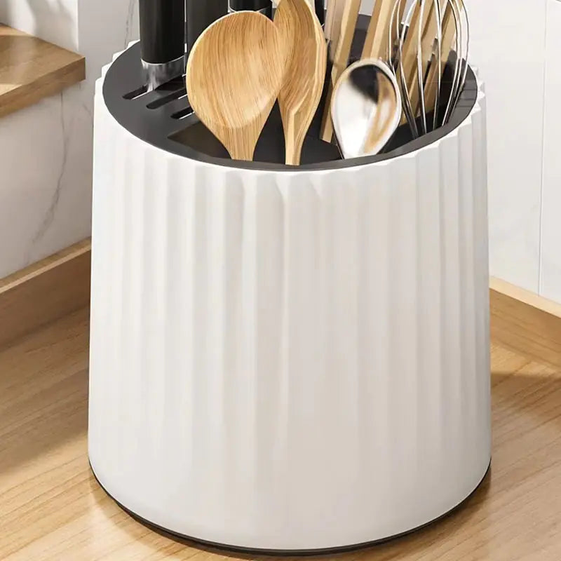 Kitchen Cutlery Drain Rack Organizer