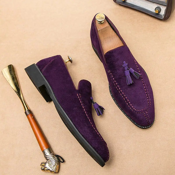 Men's Tassel Leather Loafers