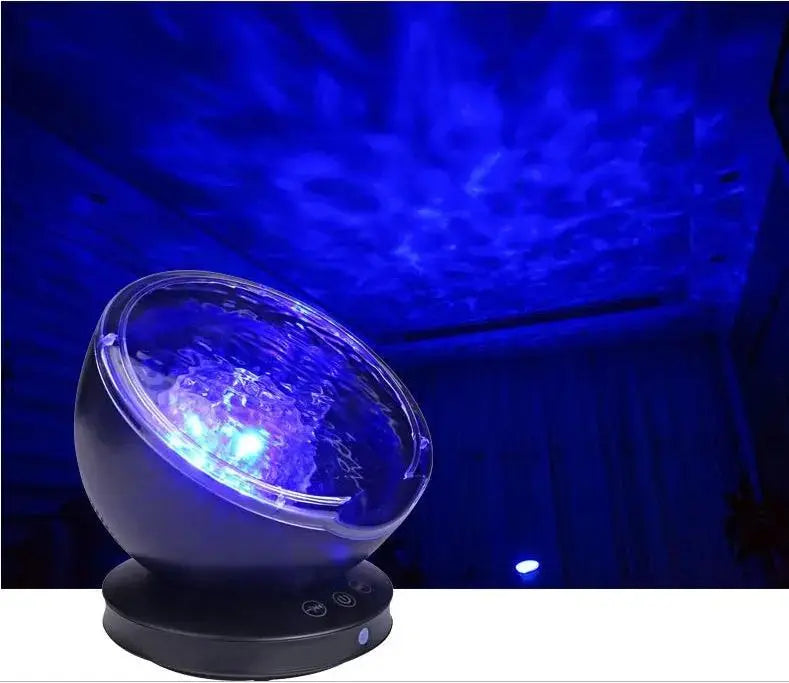 Ocean Wave Glow Projection Unit