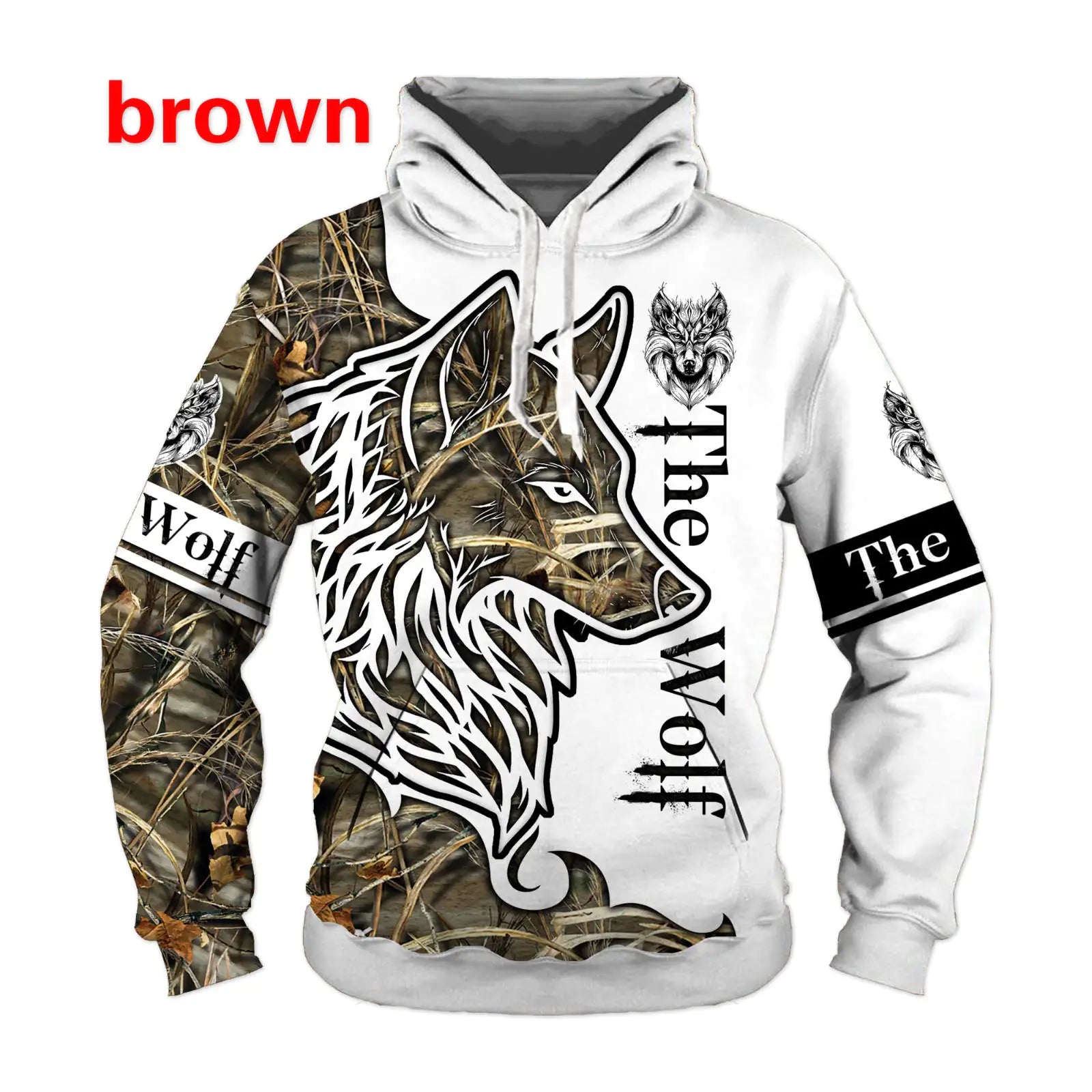 Men's Animal Print Casual Sweatshirt