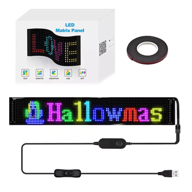 Car LED Matrix Pixel Display Panel