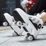 Sporty Roller Skate Sneakers