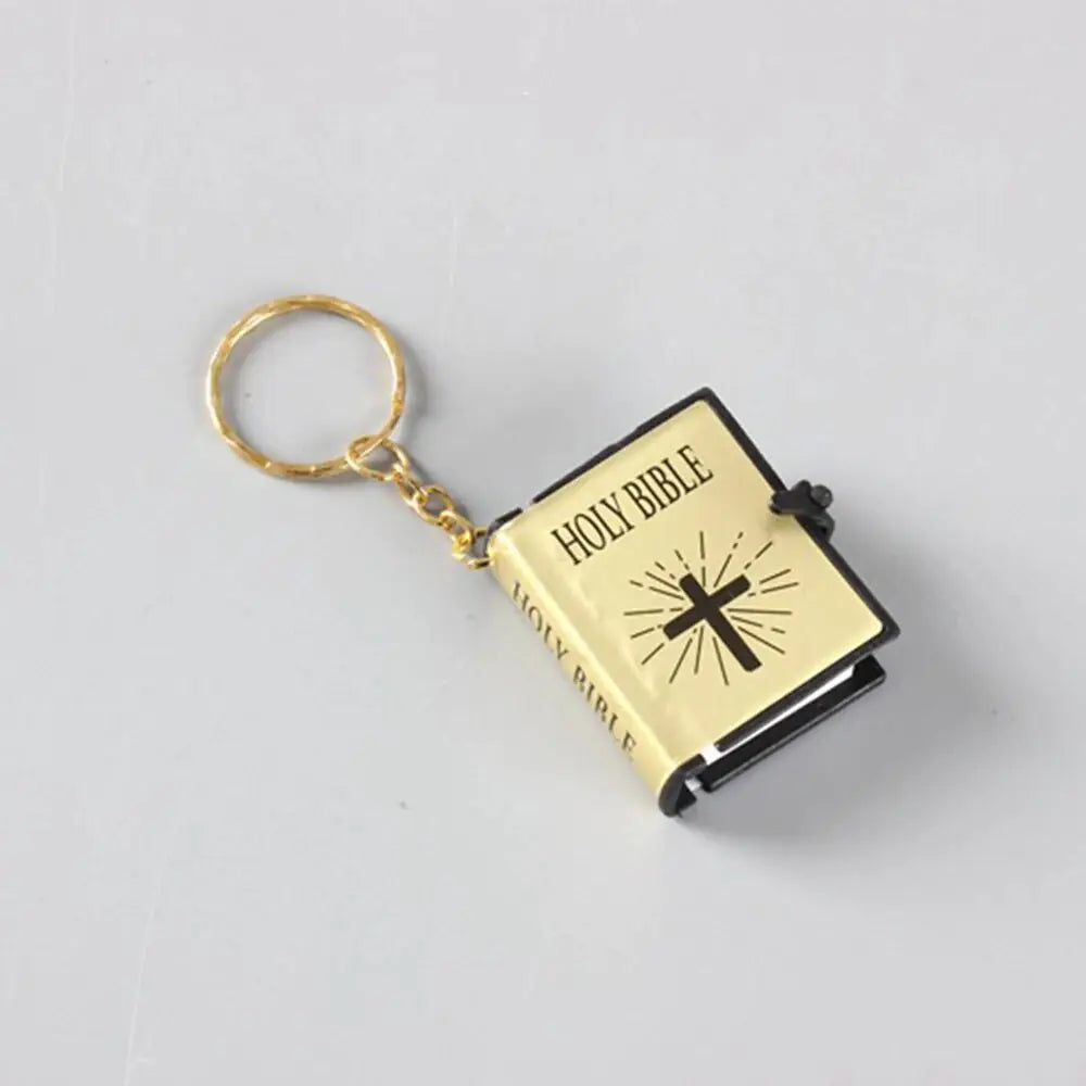 Mini Bible Pendant for Keys