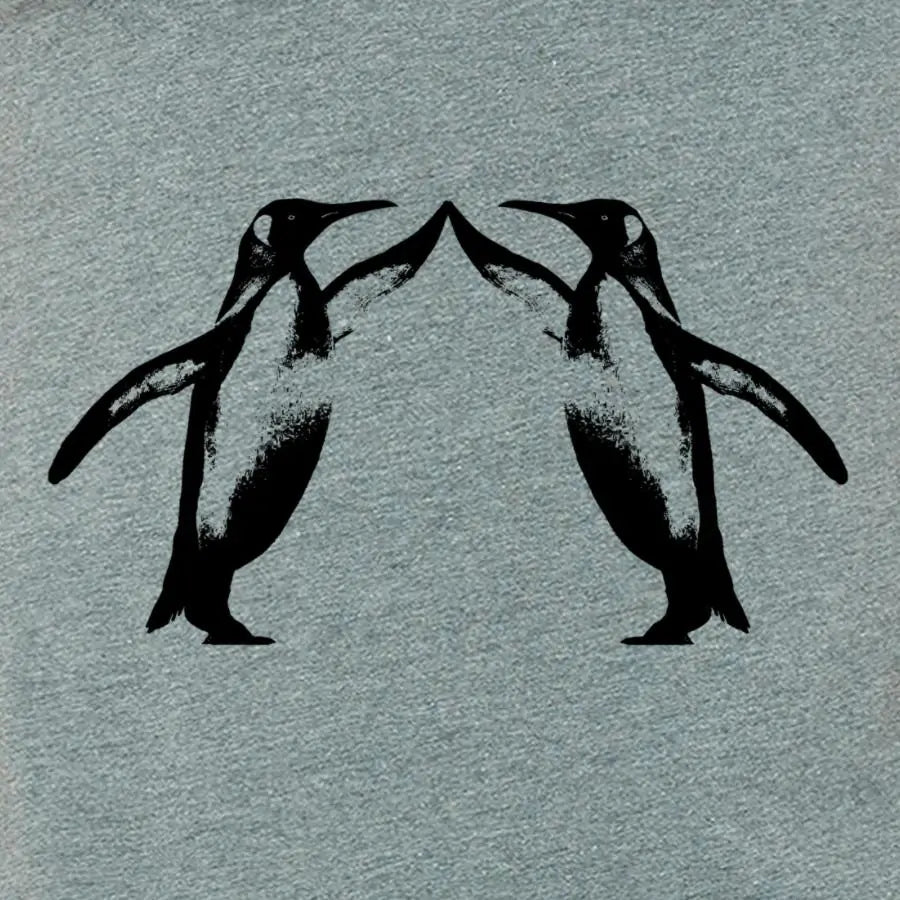Bold Penguin Graphic Tee for Men