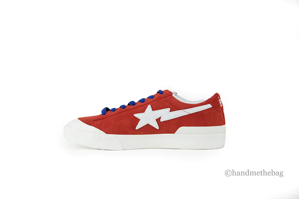 Bathing Ape Mad Sta Suede Leather Sneakers