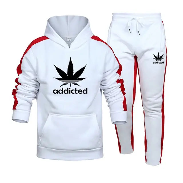 Sweat Shirt Hoodies Sweatpants Set