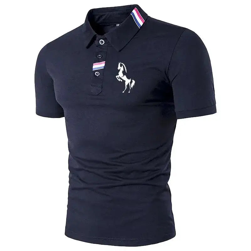 Comfort-Fit Men's Short Sleeve Polo