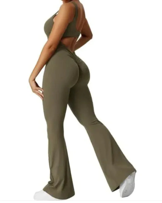 Women's Flex Fit Zippered Yoga Bodysuit